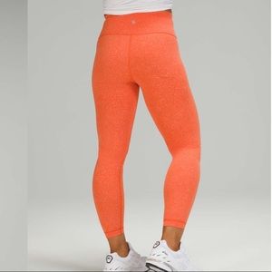 lululemon athletica Orange High-Rise Leggings